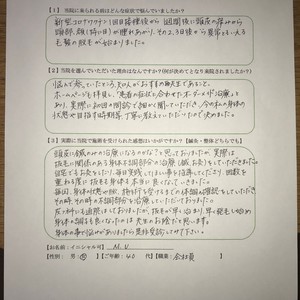  山梨県甲府市在住　　40代女性　新型コロナワクチン接種後遺症　頭皮、顔面部腫れ、髪の脱毛、抜け毛